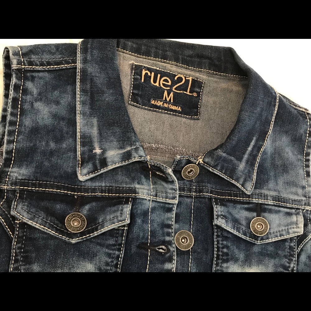 3/$20 Rue 21 Denim Vest